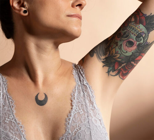 Seule méthode d'épilation définitive sur peaux tatouées
